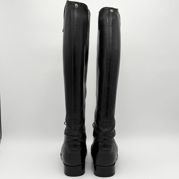 Ariat Heritage Contour Black Leather Field Tall Riding Boots Medium Height Regul main image 5